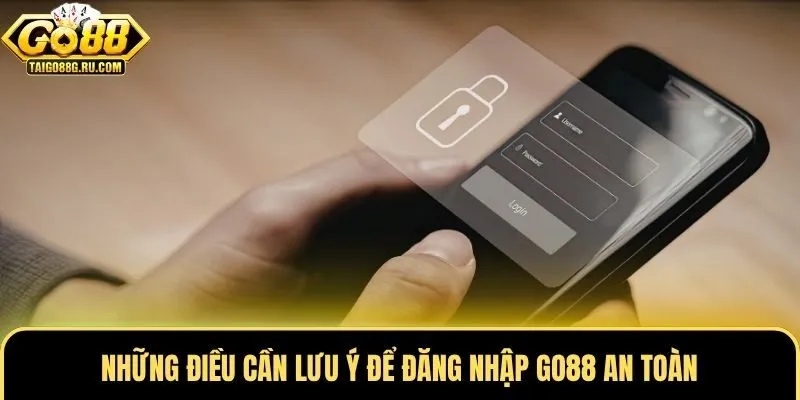 Những điều cần lưu ý để đăng nhập Go88 an toàn